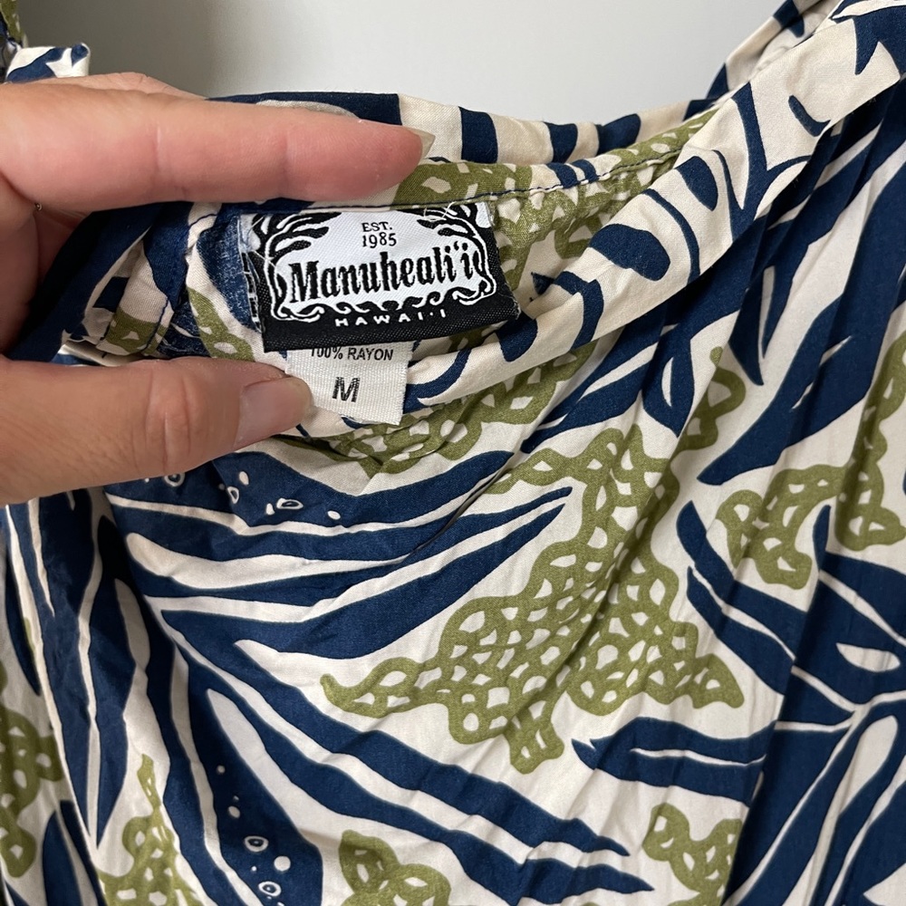 Vintage Manuhealii Muumuu dress